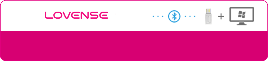 Anal butt plug toy connects directly to a Windows PC using a Lovense USB Bluetooth Adapter.