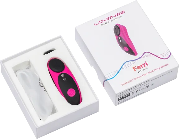 lovense ferri - whats include in the box - package picture