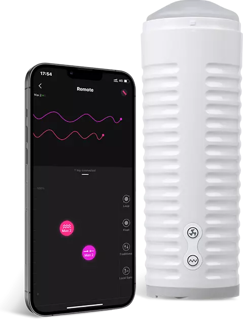 Masturbator controllable from mobile phone