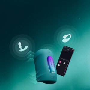 Gush 2 Motion Ferngesteuerter Penismassager mit Bewegungssensor-Mastersteuerung